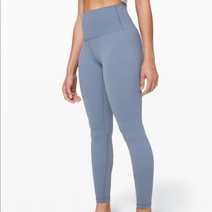Size 4 winder under lululemon leggings, blue, 25”